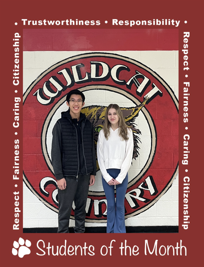 January Students of the Month